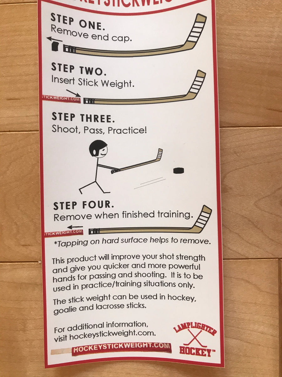 MY STICK WEIGHT ARRIVED. NOW WHAT? Lamplighter Hockey