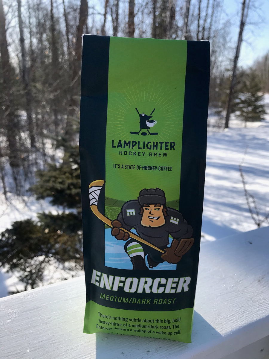 Lamplighter Hockey Brew The Enforcer Medium/Dark Roast