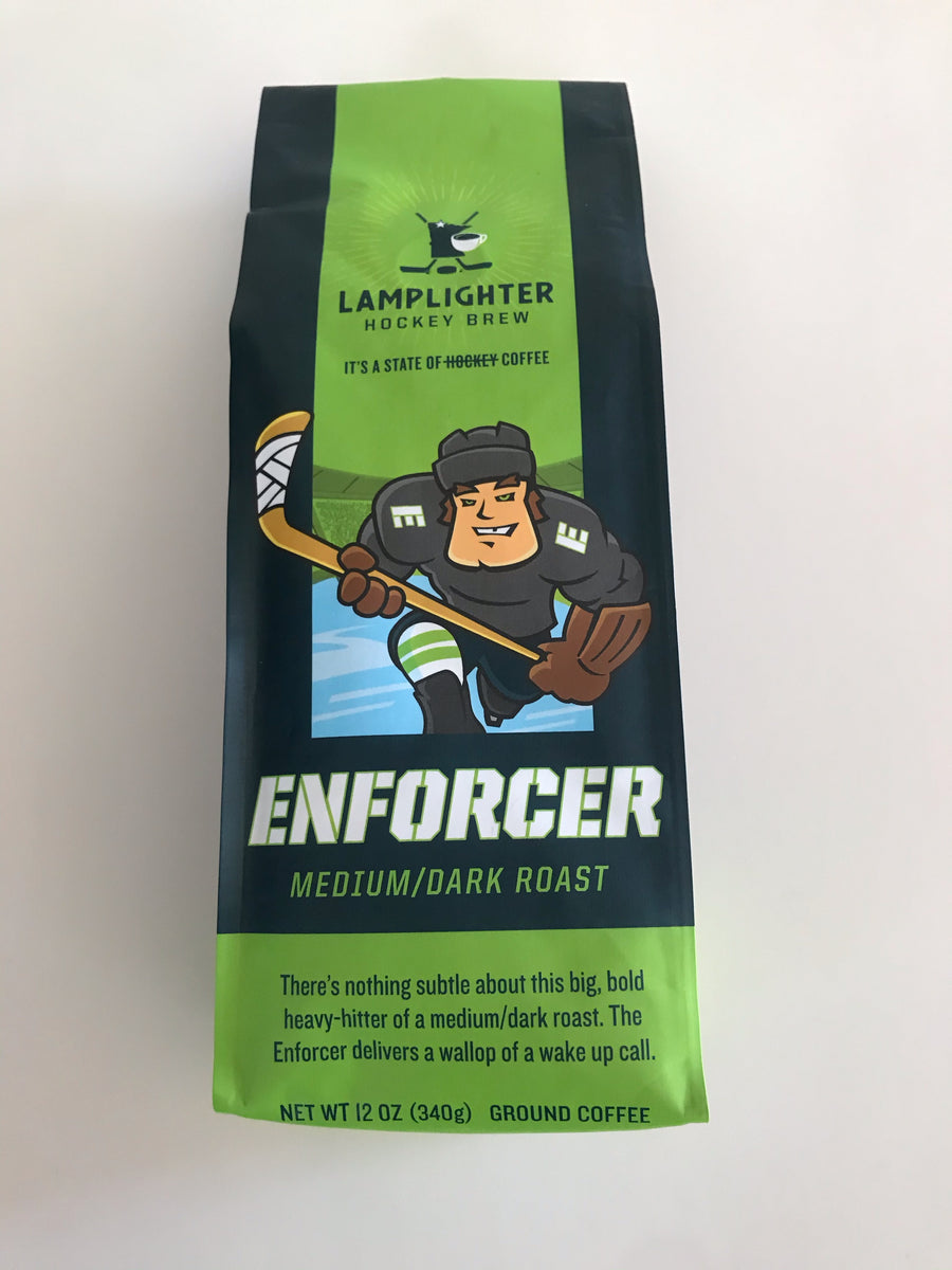 Lamplighter Hockey Brew The Enforcer Medium/Dark Roast