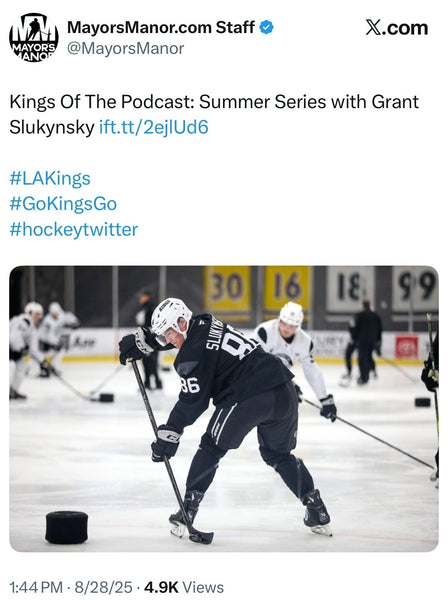 Kings of the Podcast Summer Series Spotlight: Grant Slukynsky Talks Hockey, Growth, and Grit