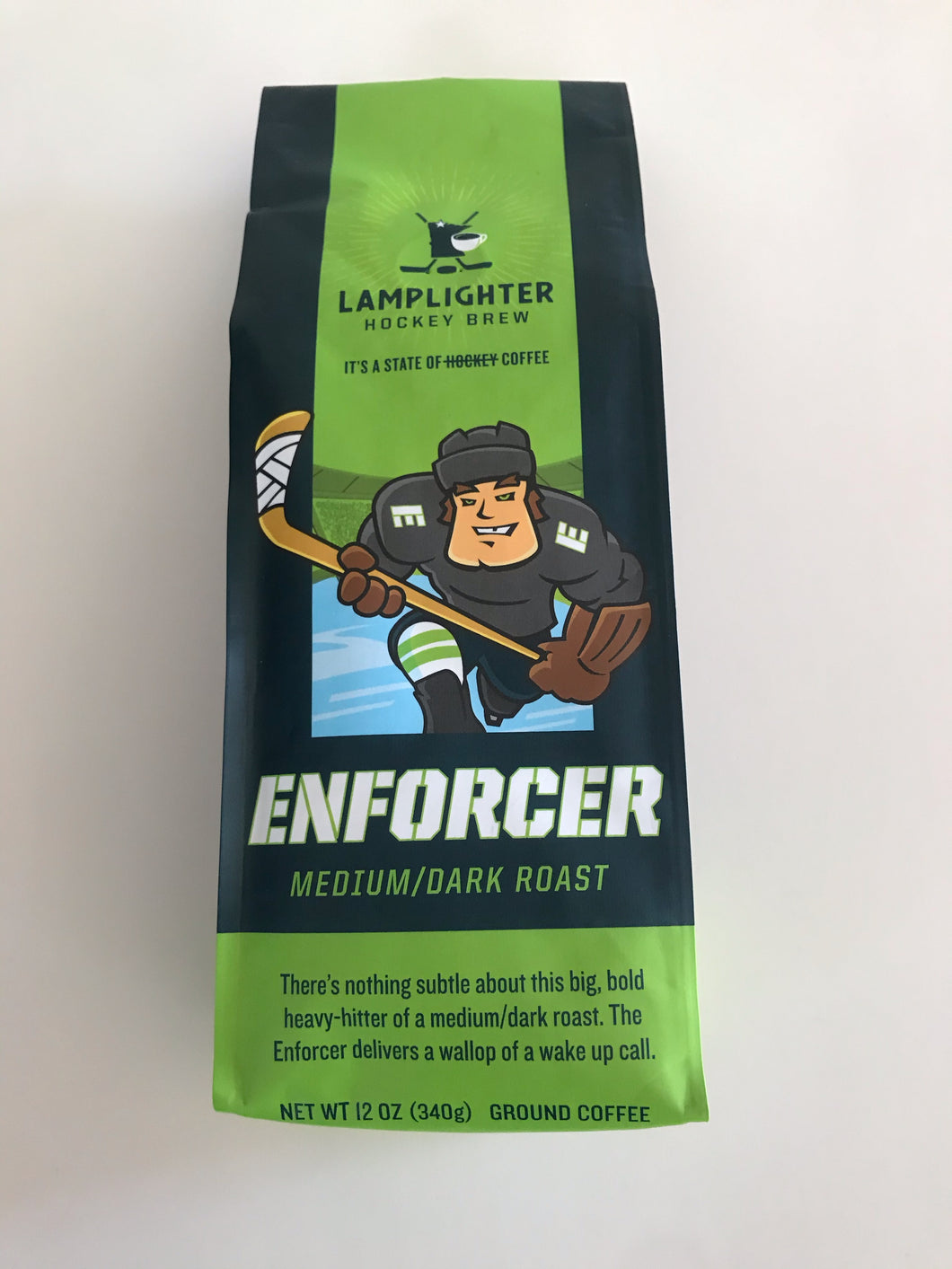 Lamplighter Hockey Brew:  The Enforcer       Medium/Dark Roast